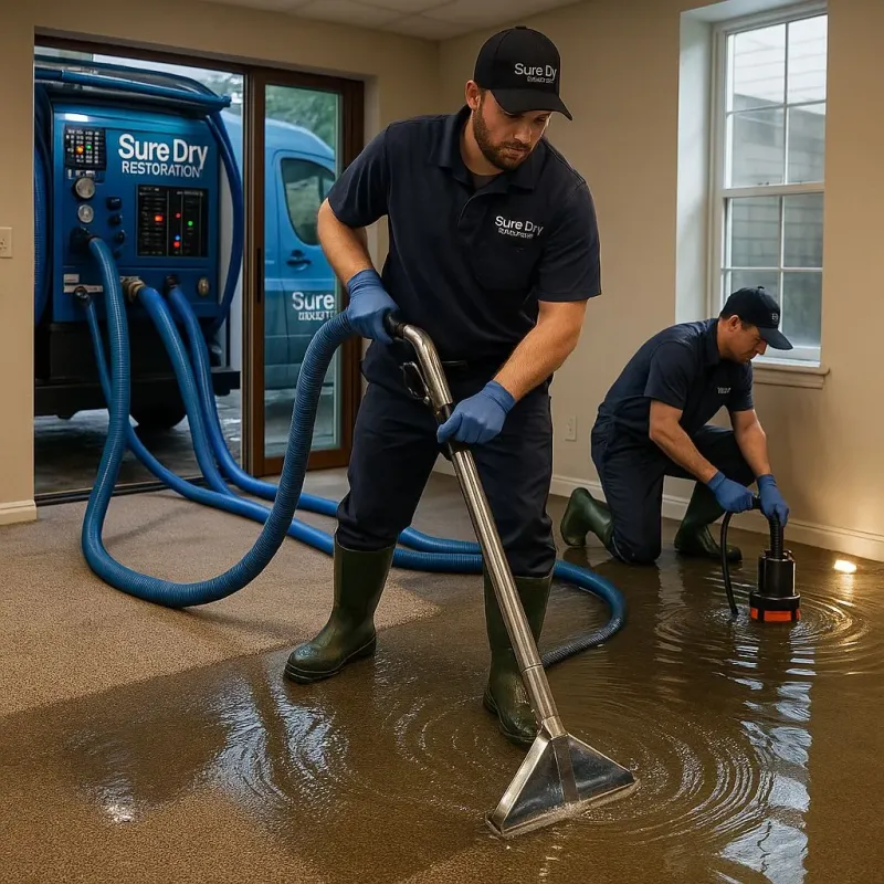 Water Extraction and Removal process in Fallston, MD